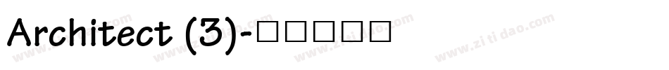 Architect (3)字体转换